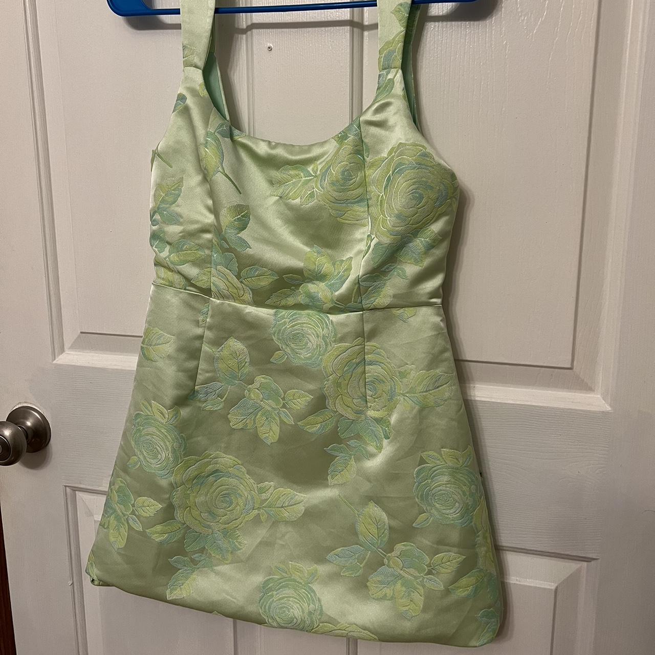 Lulus Women's Green Dress (3)