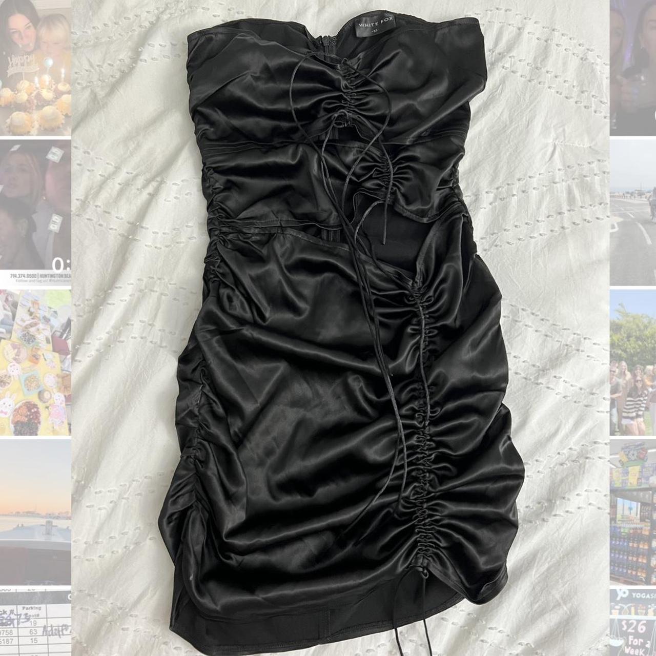 Tiger Mist Women's Black Dress | Depop