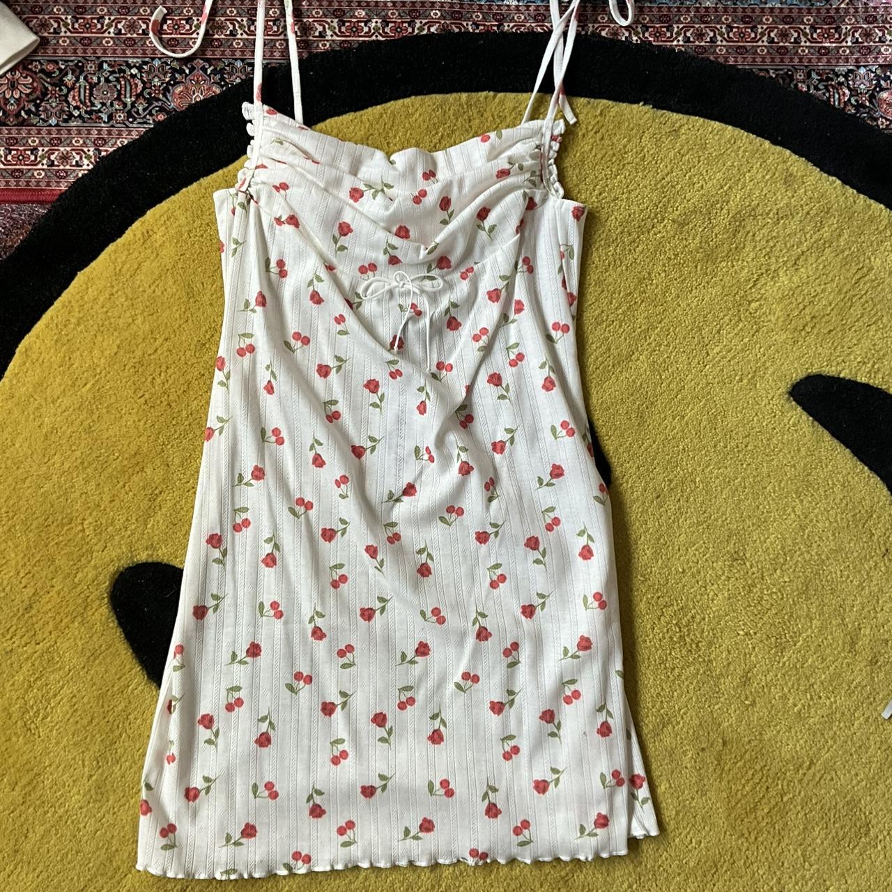 NWT For love and lemons pointelle cherry