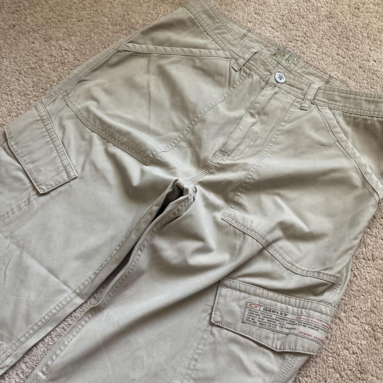 Vintage Y2K Oakley Tactical Cargo Pants... - Depop