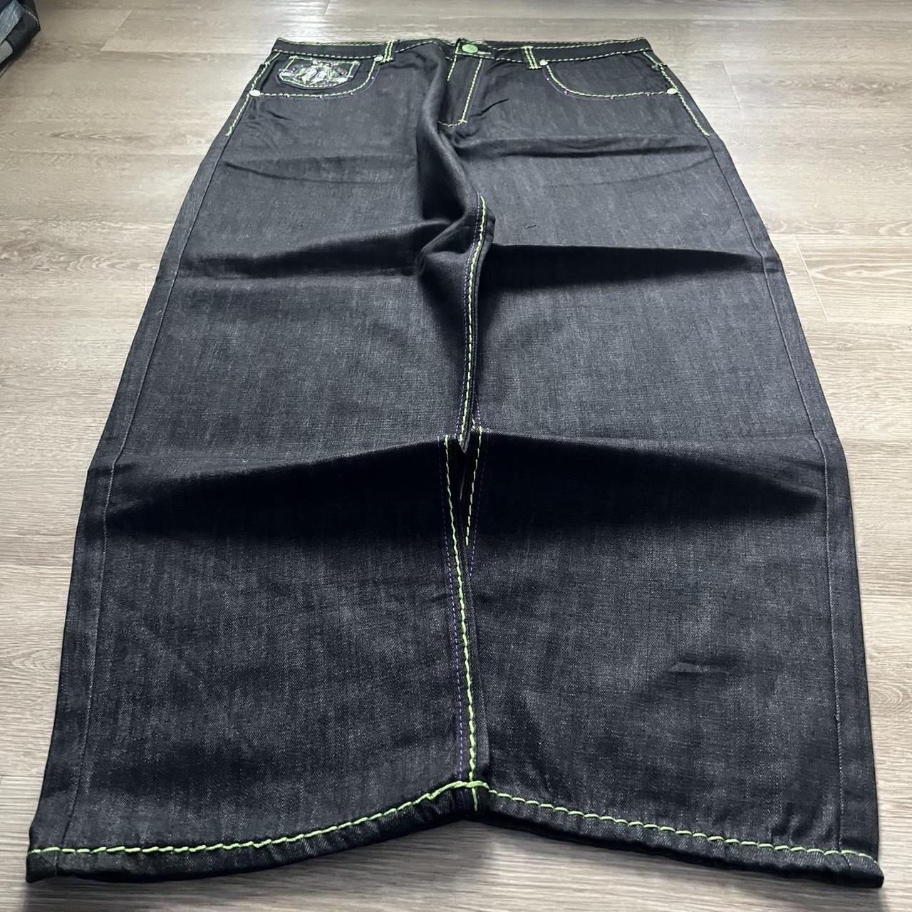 Vintage Y2K Southpole Style Knockout Jeans Baggy Fit... | Depop Vintage Art Prints for Classic Homes
