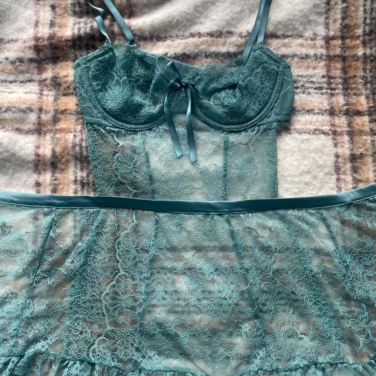 Victoria's Secret Women's Blue Bra | Depop