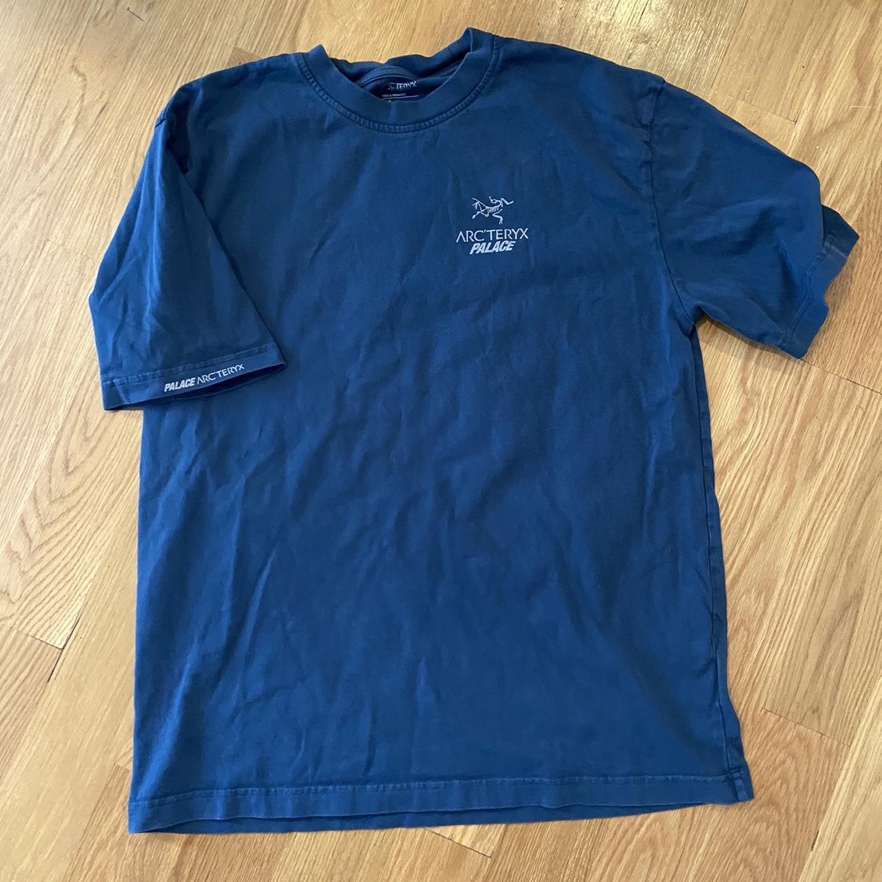 Arc'teryx Men's Navy T-shirt | Depop