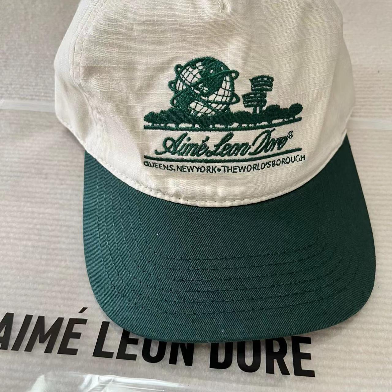 Aime Leon Dore Unisphere Hat Cap Cream White
