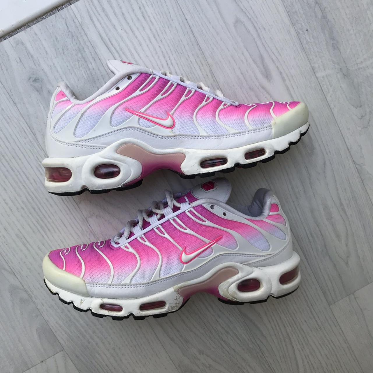 wmns air max plus tn pink fade