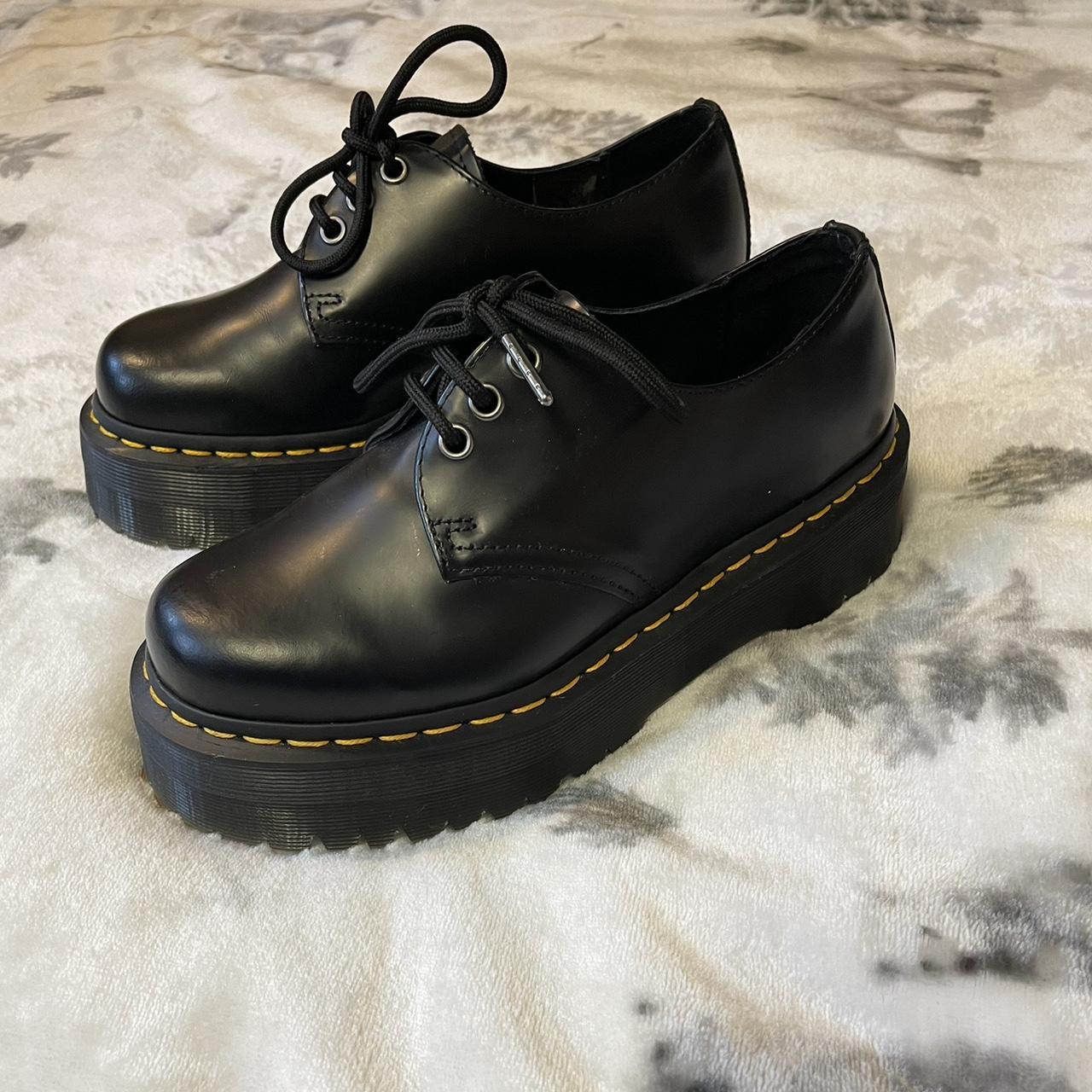 Dr. Martens 1461 platform shoes in a size 7! Only... - Depop