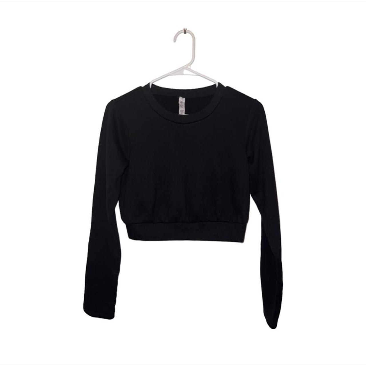 Baggy hot sale cropped sweatshirt