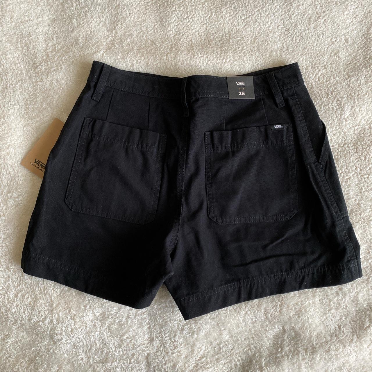 Vans Women's Black Shorts | Depop