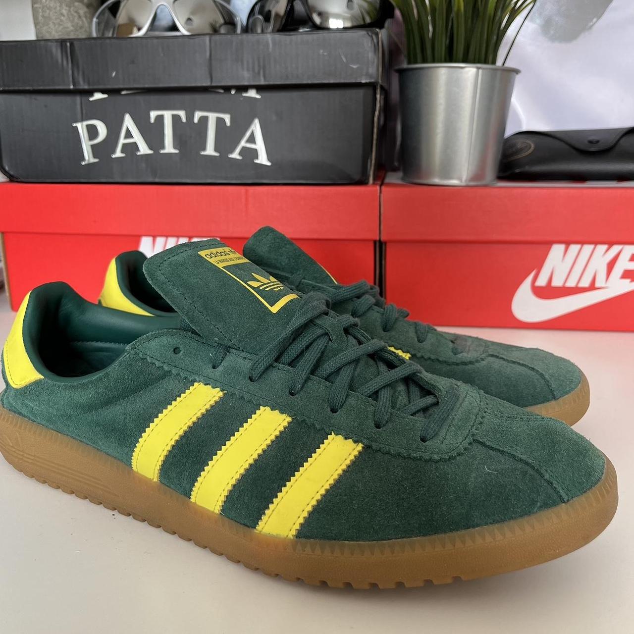 Adidas bermuda shoes green on sale