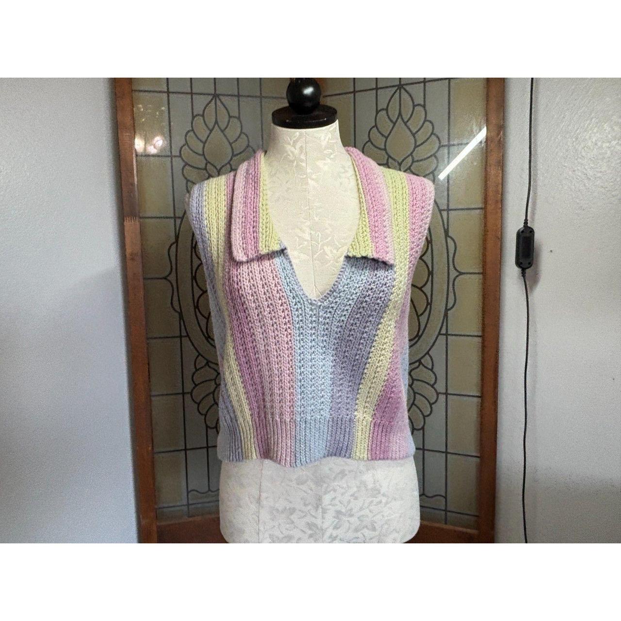Source Unknown Women's Sweater - Multi – Handmade… - image 2