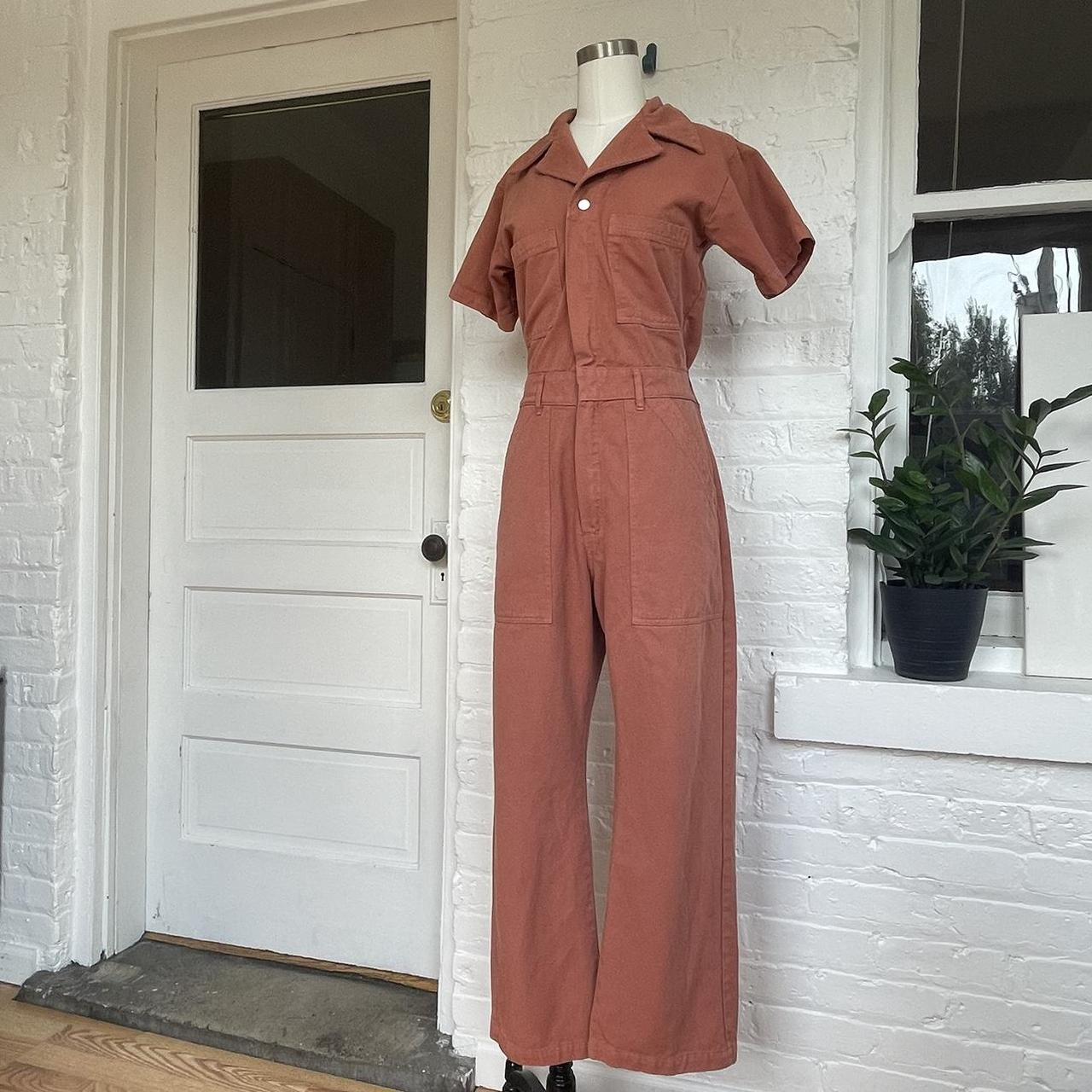 Big Bud Press Short Sleeve Jumpsuit Size Depop