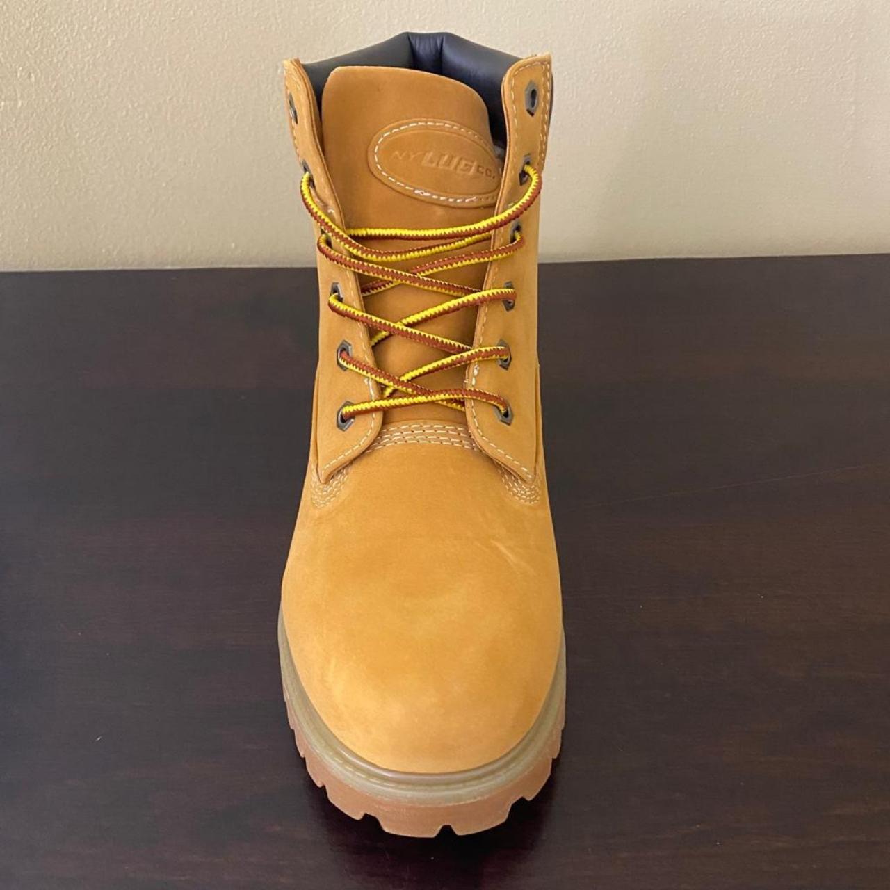 Lugz Women's Yellow and Gold Boots | Depop