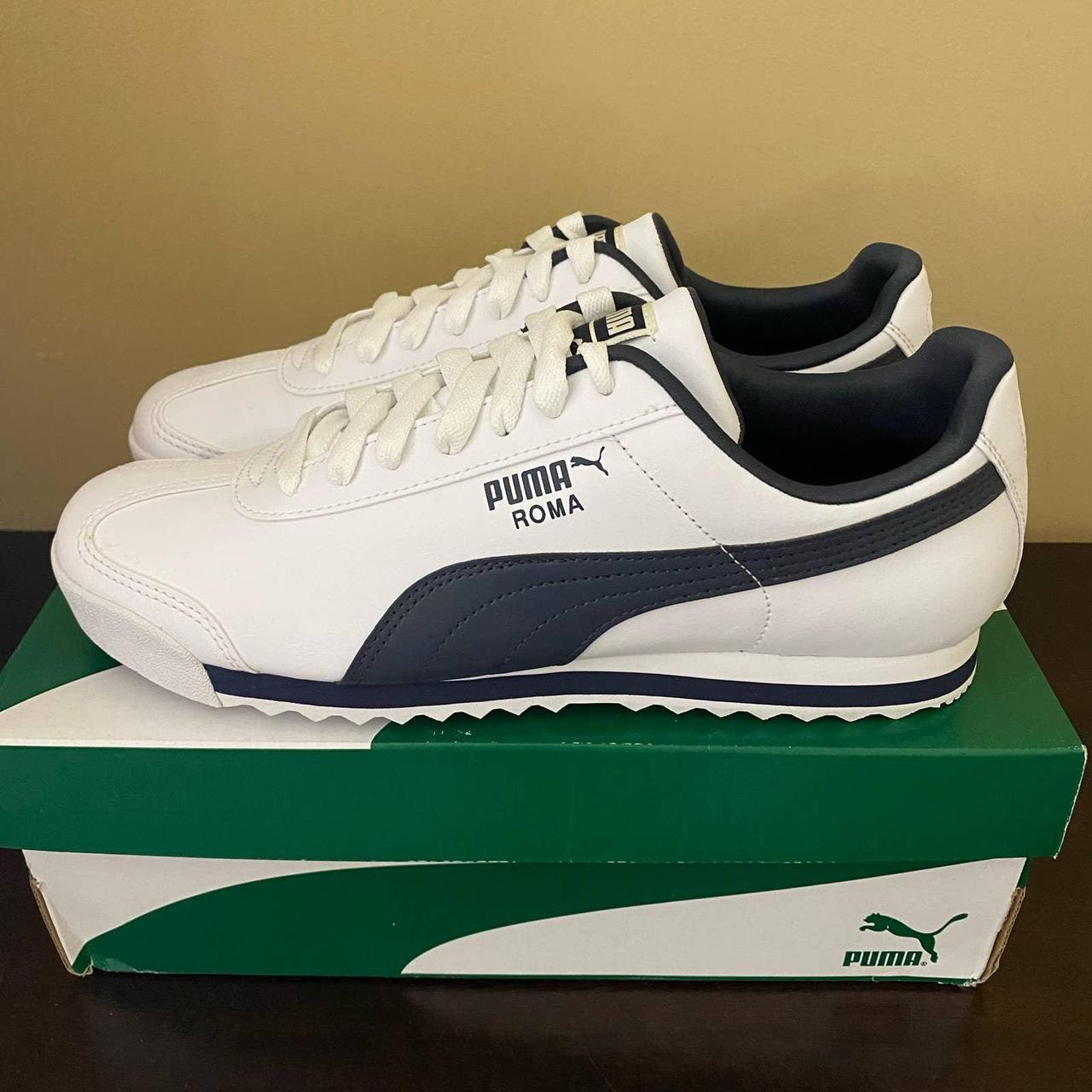 Brand new PUMA men's Roma Basic size 10 M Product... - Depop