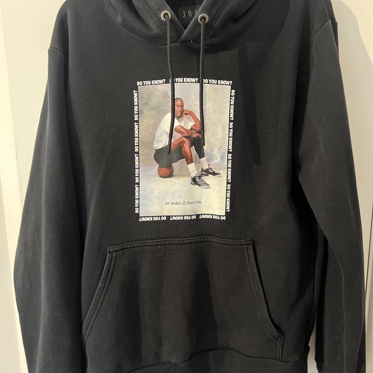 black Air Jordan Nike hoodie