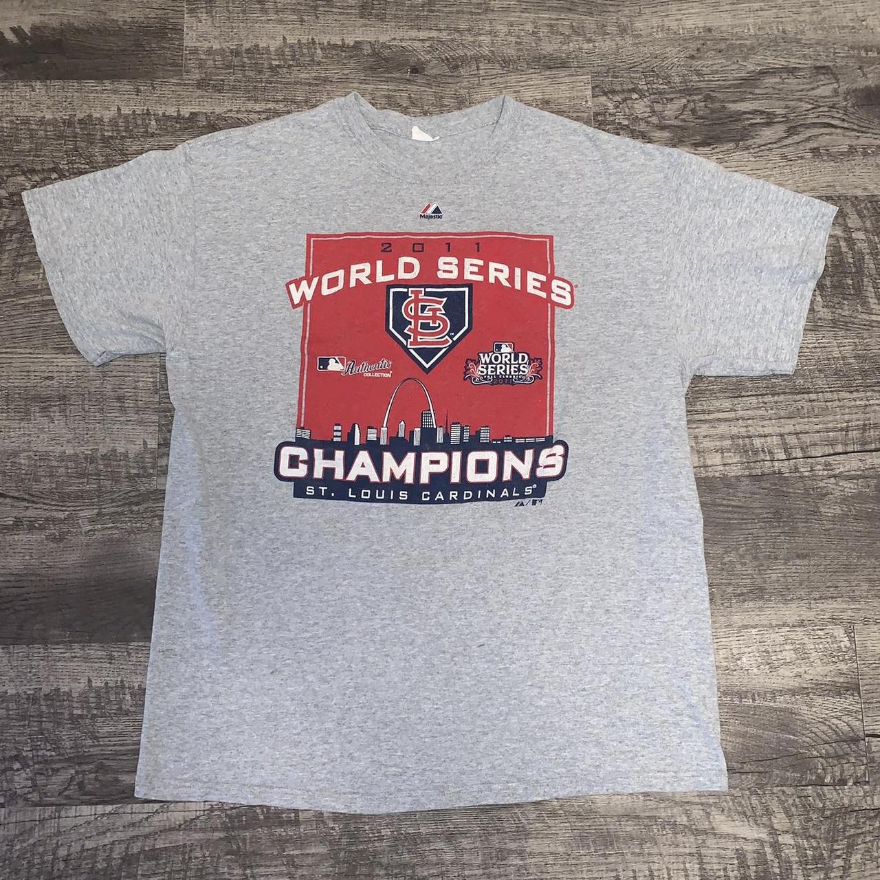 St Louis Cardinals World Series Champions 2011 - Depop