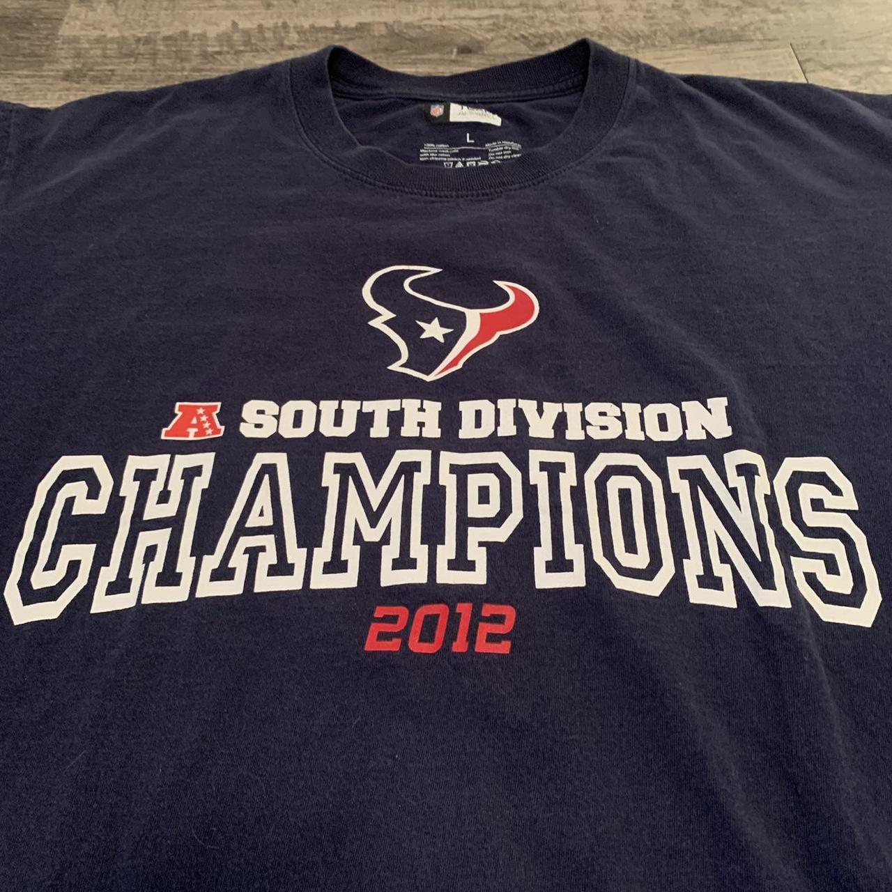 Houston Texans AFC South Division Champions 2012 - Depop