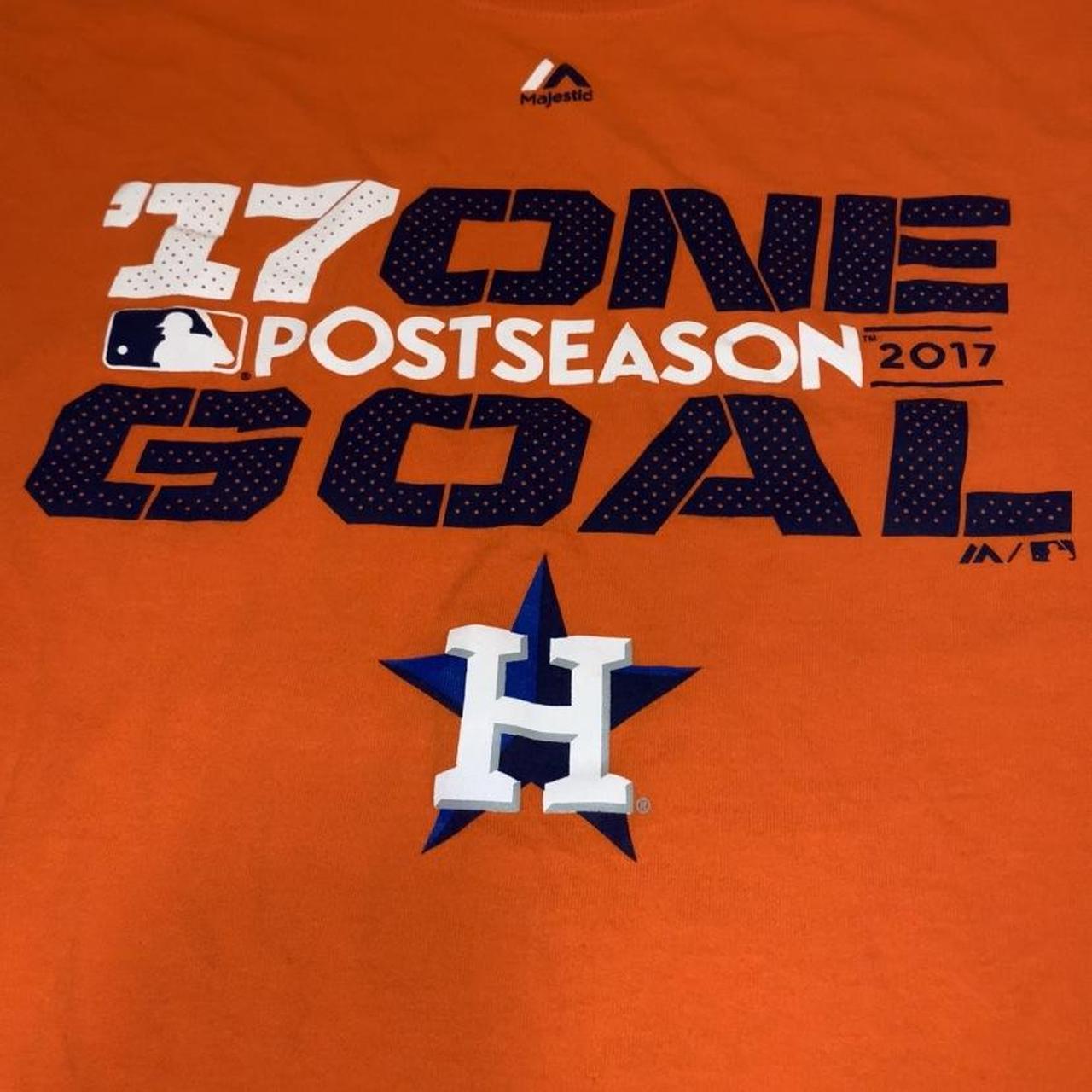 Men's Majestic Navy Houston Astros Assist T-Shirt 