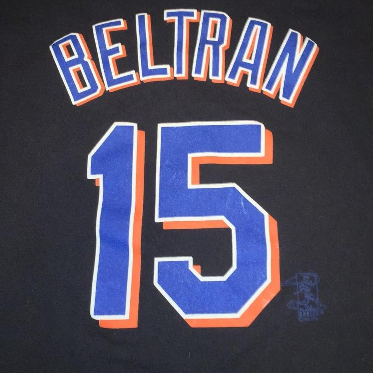 Carlos Beltran Signed New York Mets MLB Majestic Jersey (MLB