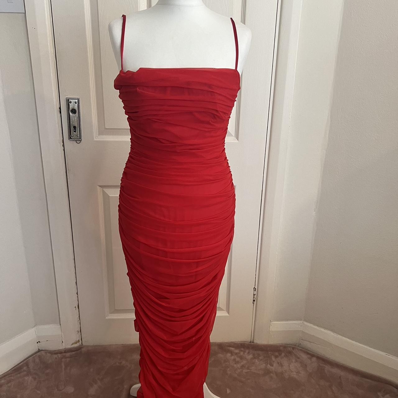 Fornarina red dress hotsell