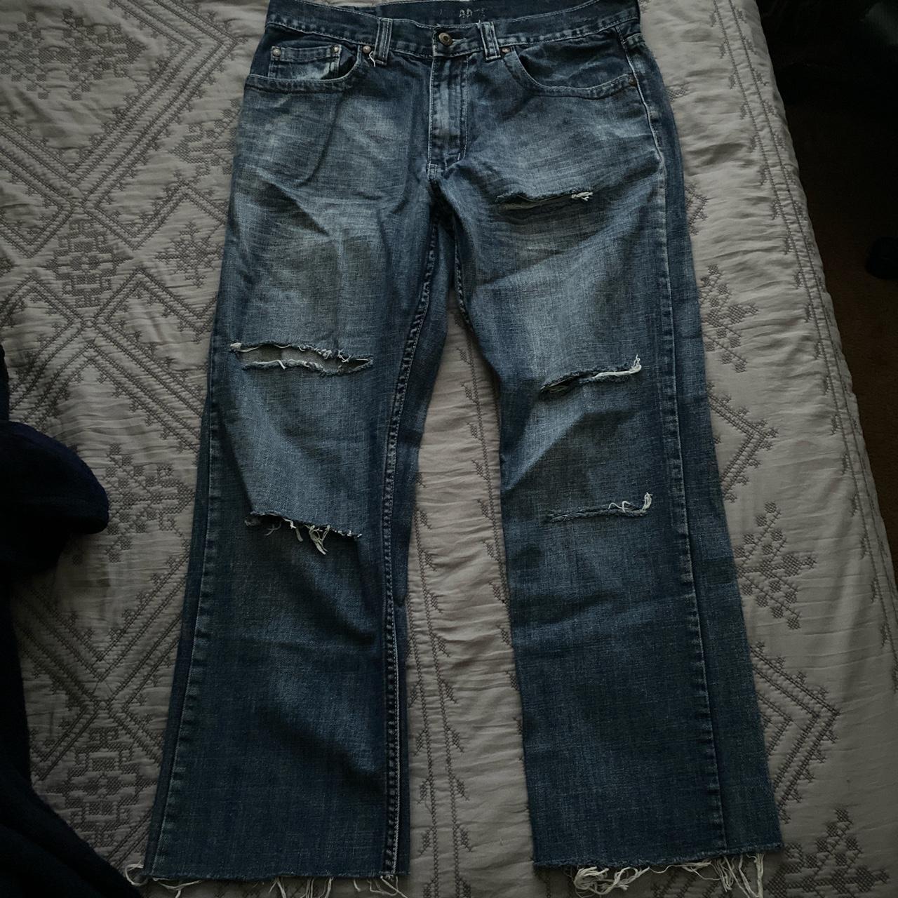 ‼️DM BEFORE BUYING‼️ RARE CROSS ️ Y2K pants size 32x34... - Depop