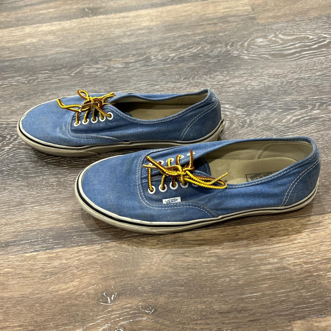 Some Blue Vans with Cool Lace, These things have