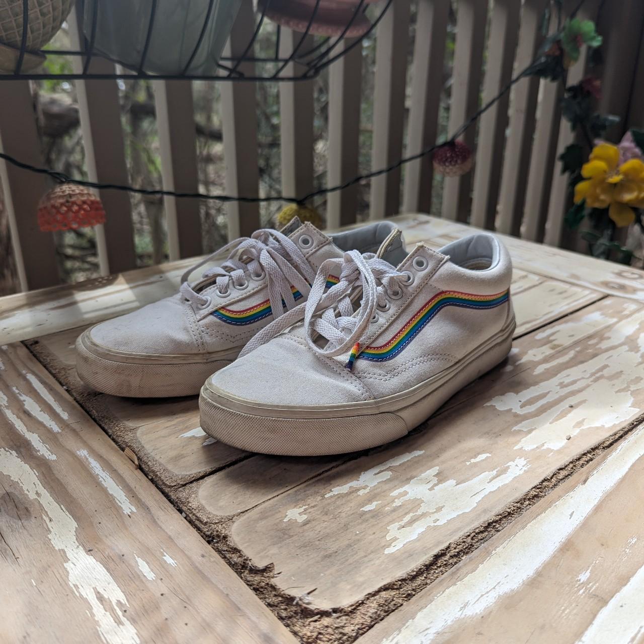 Limited edition hot sale rainbow vans