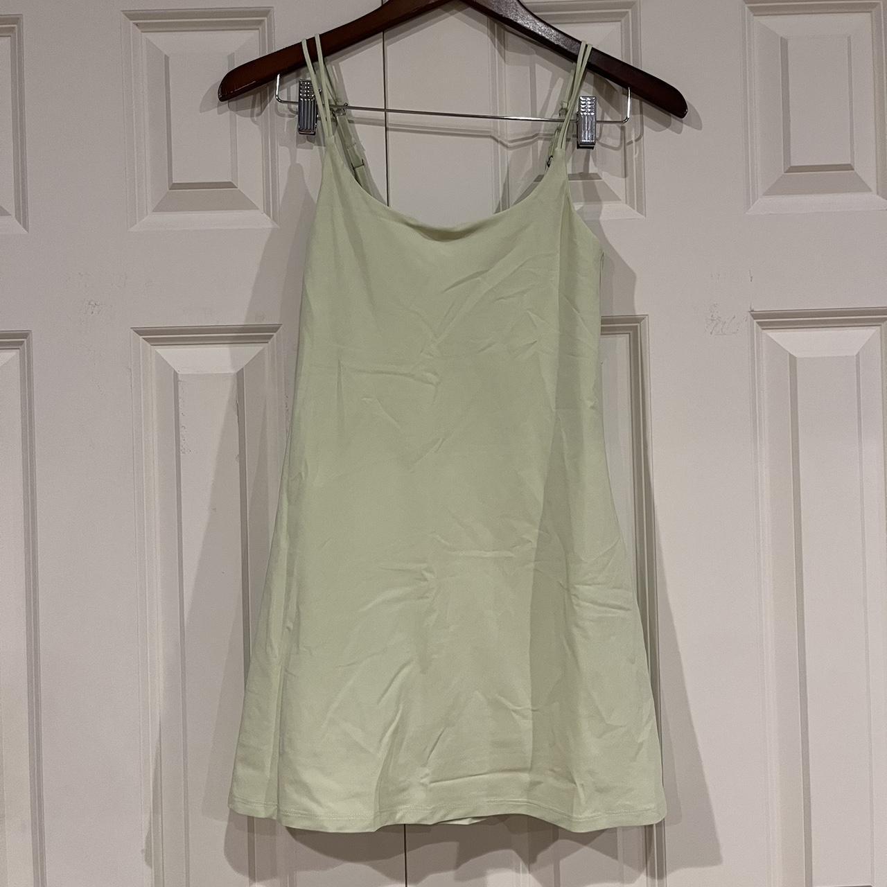 Abercrombie & Fitch Women's Green Dress Depop