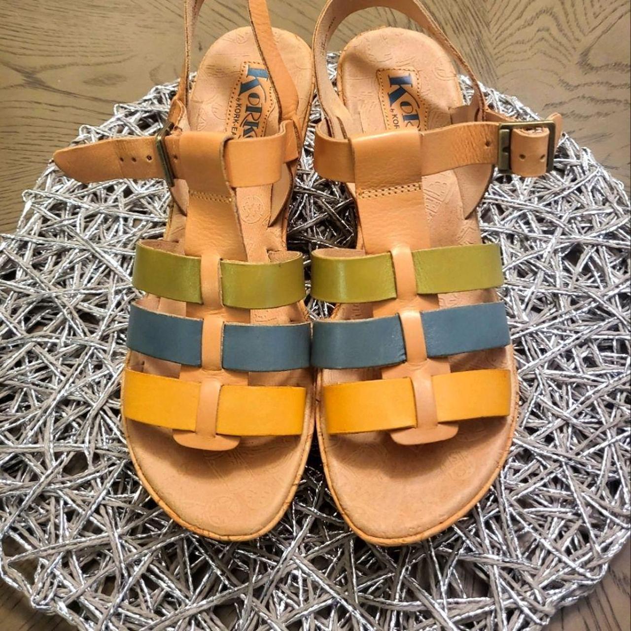 Kork ease sale blue sandals