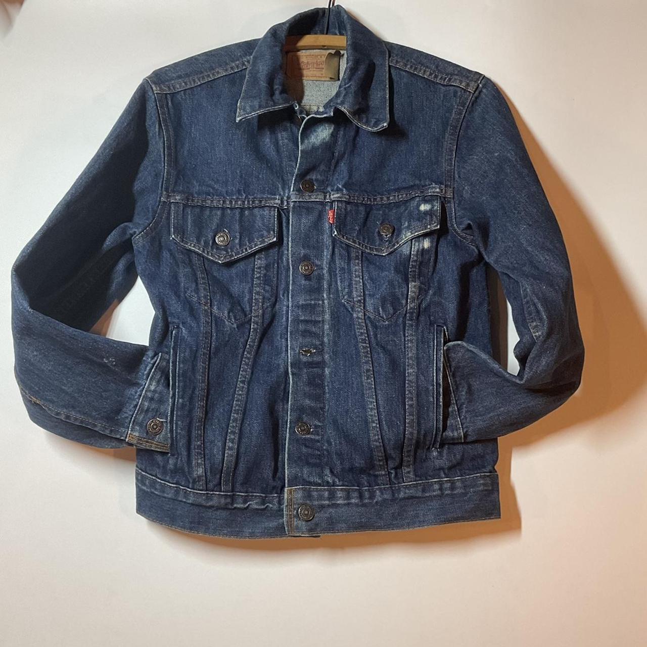 Rare VTG LEVI’S 70506-0216 Type III W/ Pockets Red... - Depop