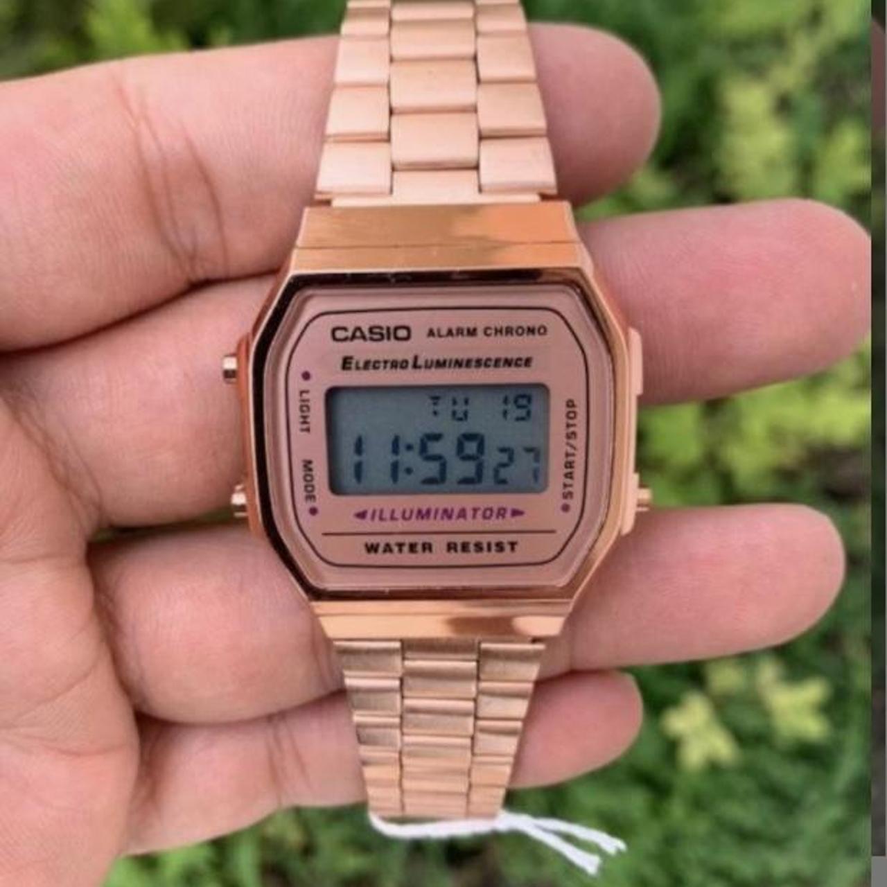 Casio classic watch in rose gold RRP £60 Brand... - Depop