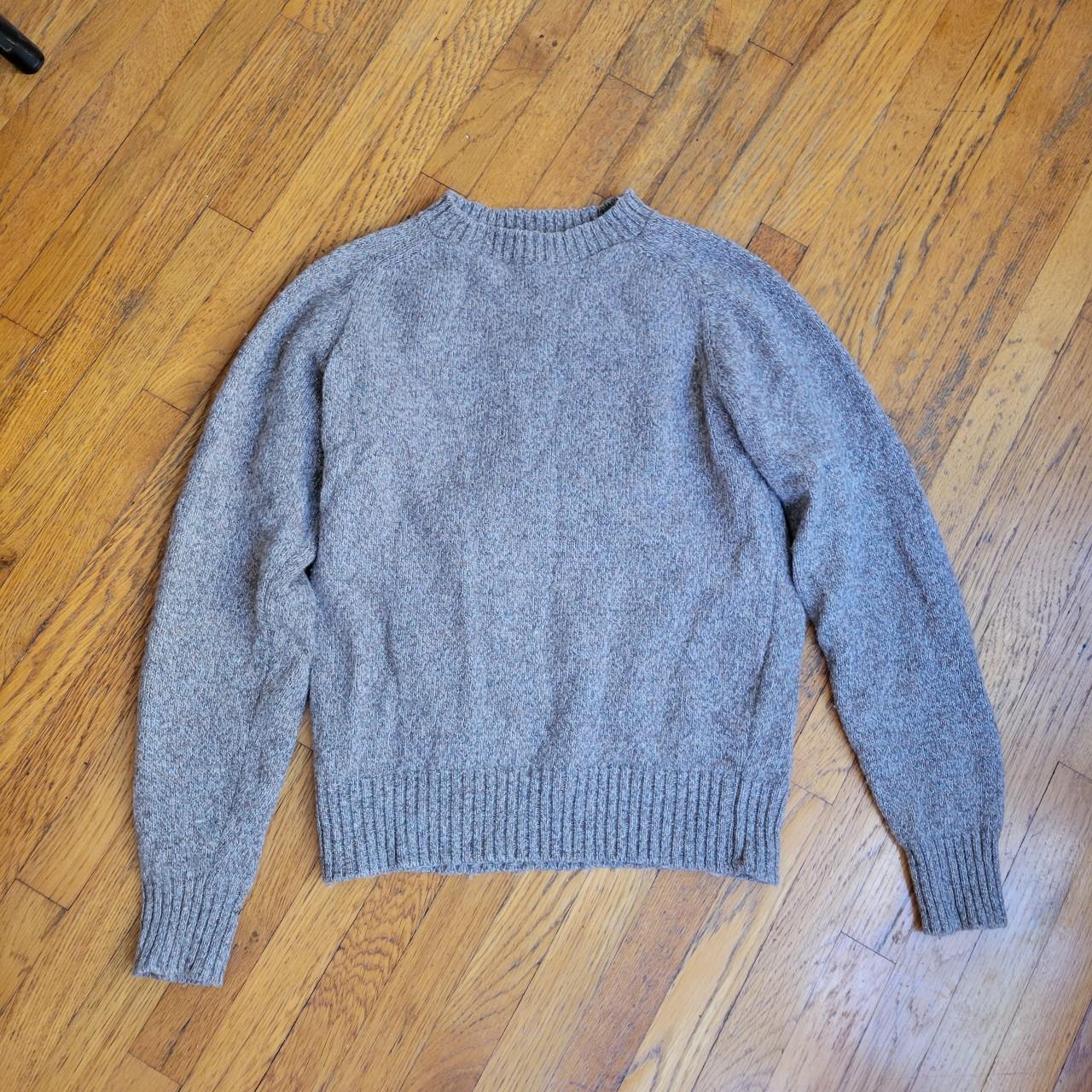 📓 light academia wool sweater 📓 Nice taupe,... - Depop