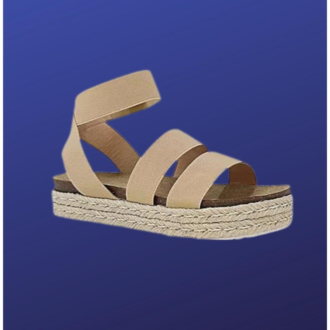 Chiara platform cheap espadrille sandal