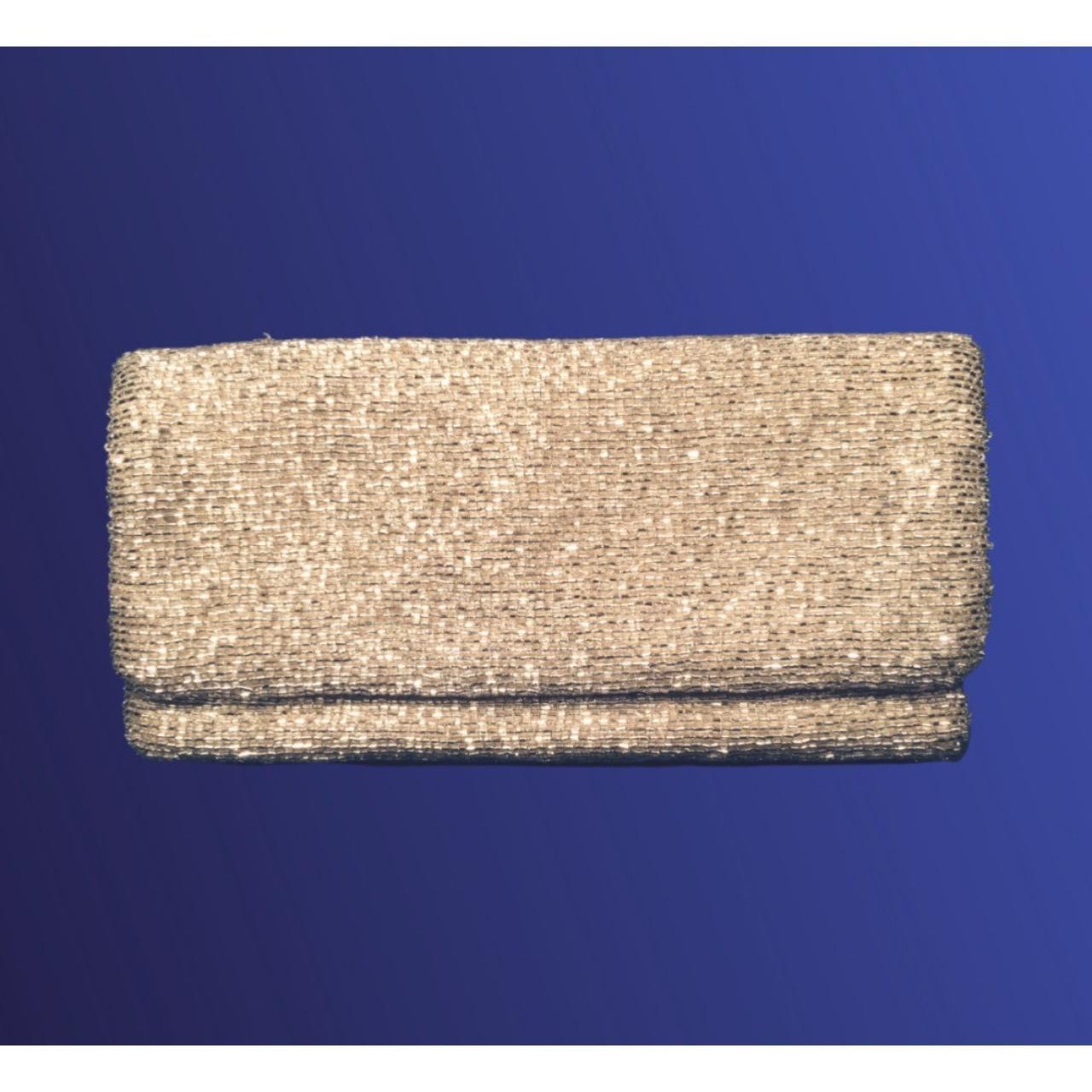 Moyna beaded online clutch