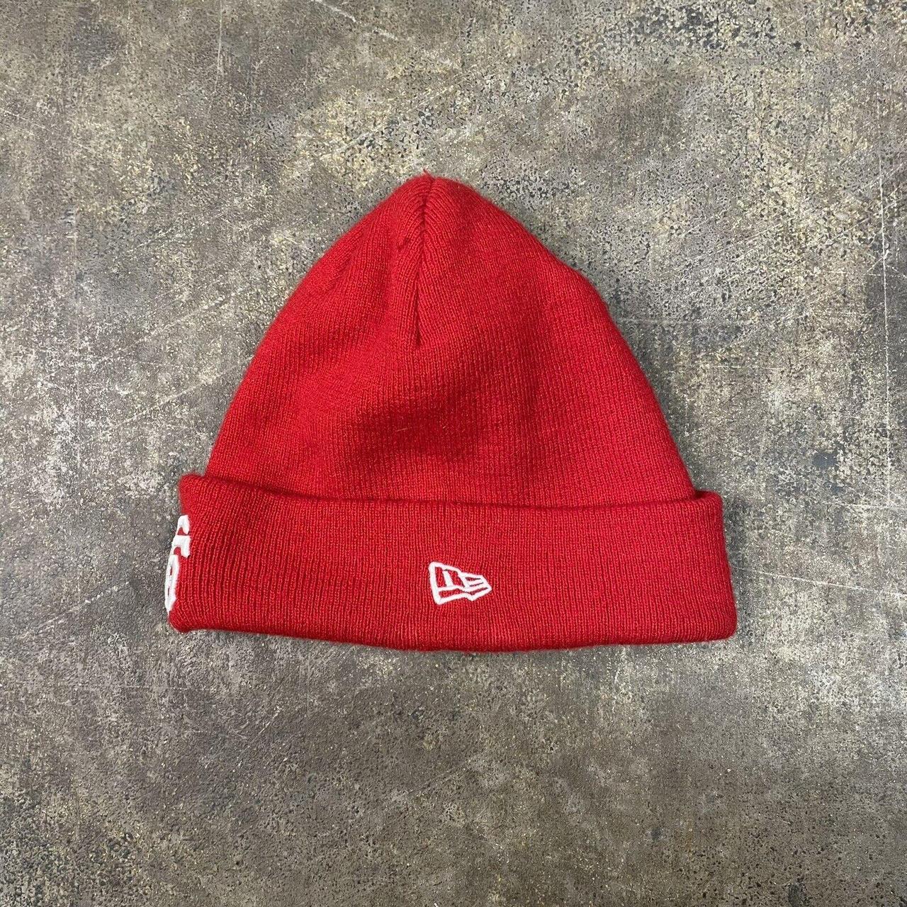 New Era Men's Red Hat | Depop