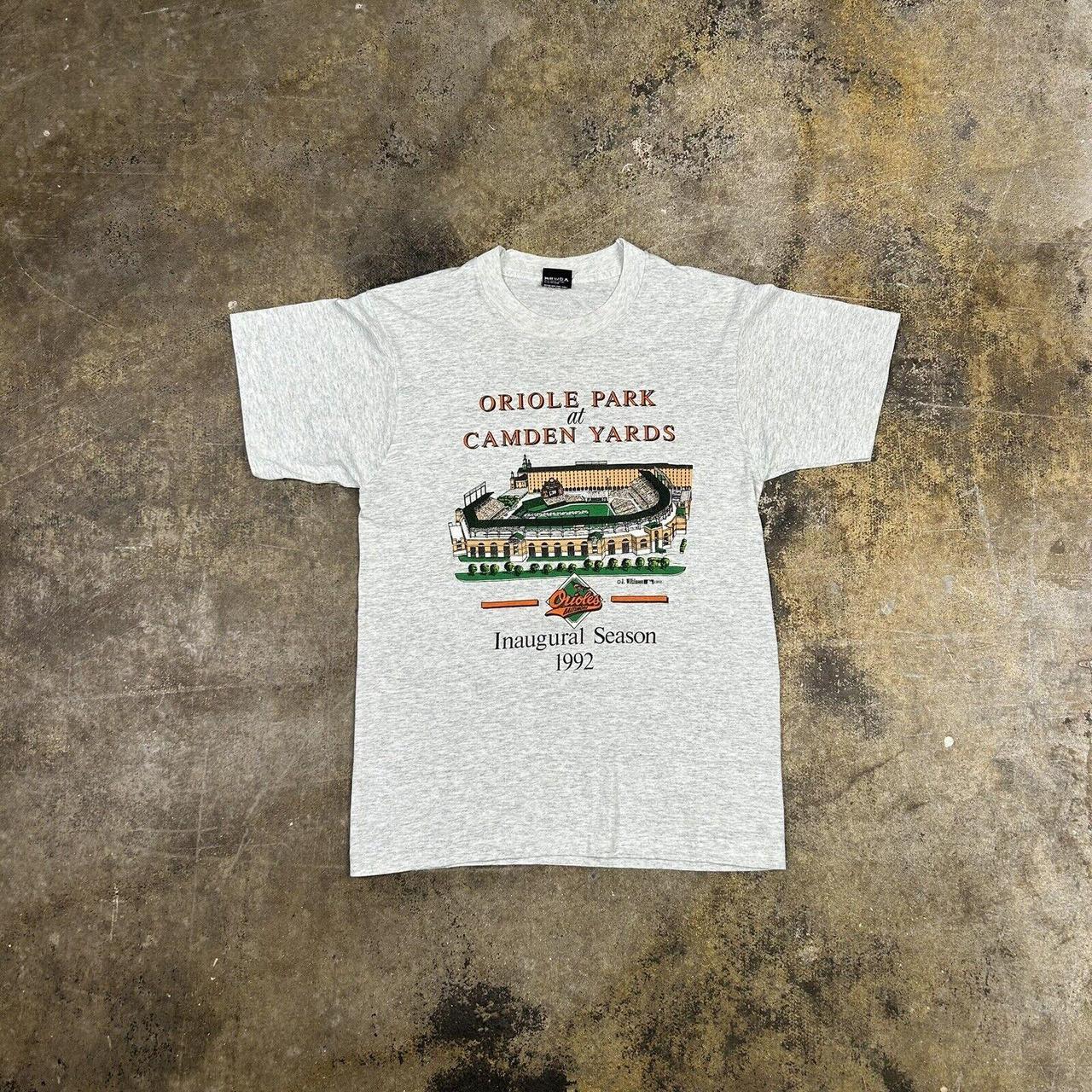 Vintage 90s USA Single Stitch Graphic Tshirt Oriole - Depop