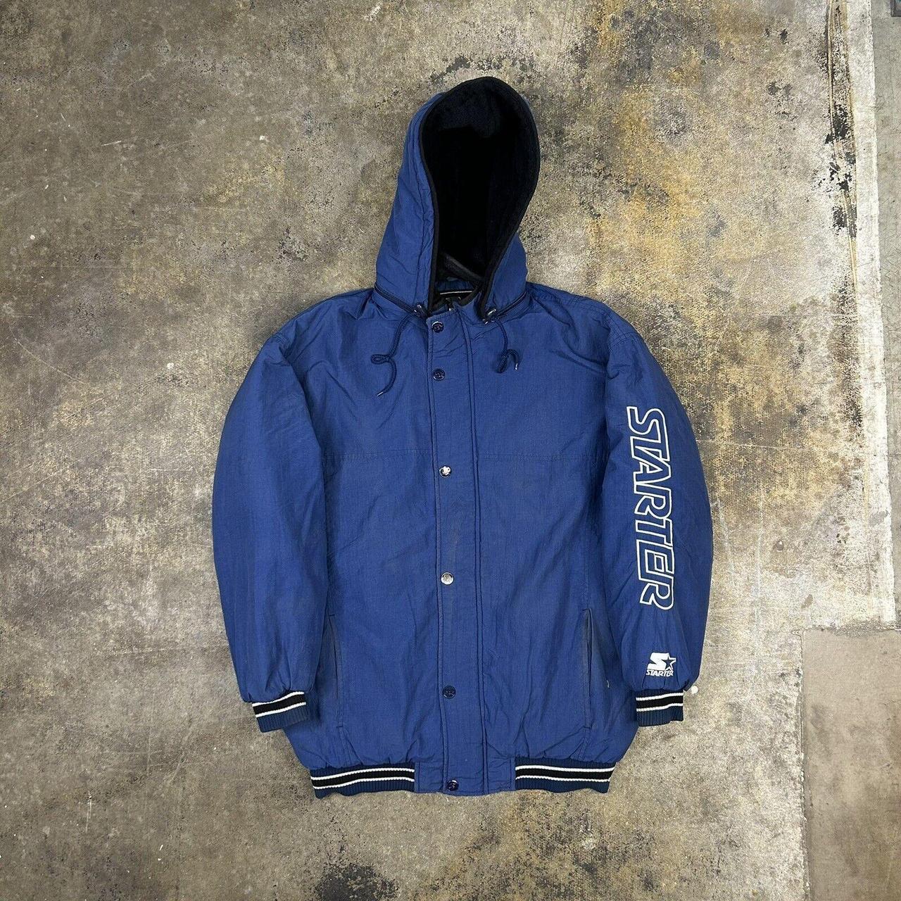 Starter Men's Jacket - Blue - M