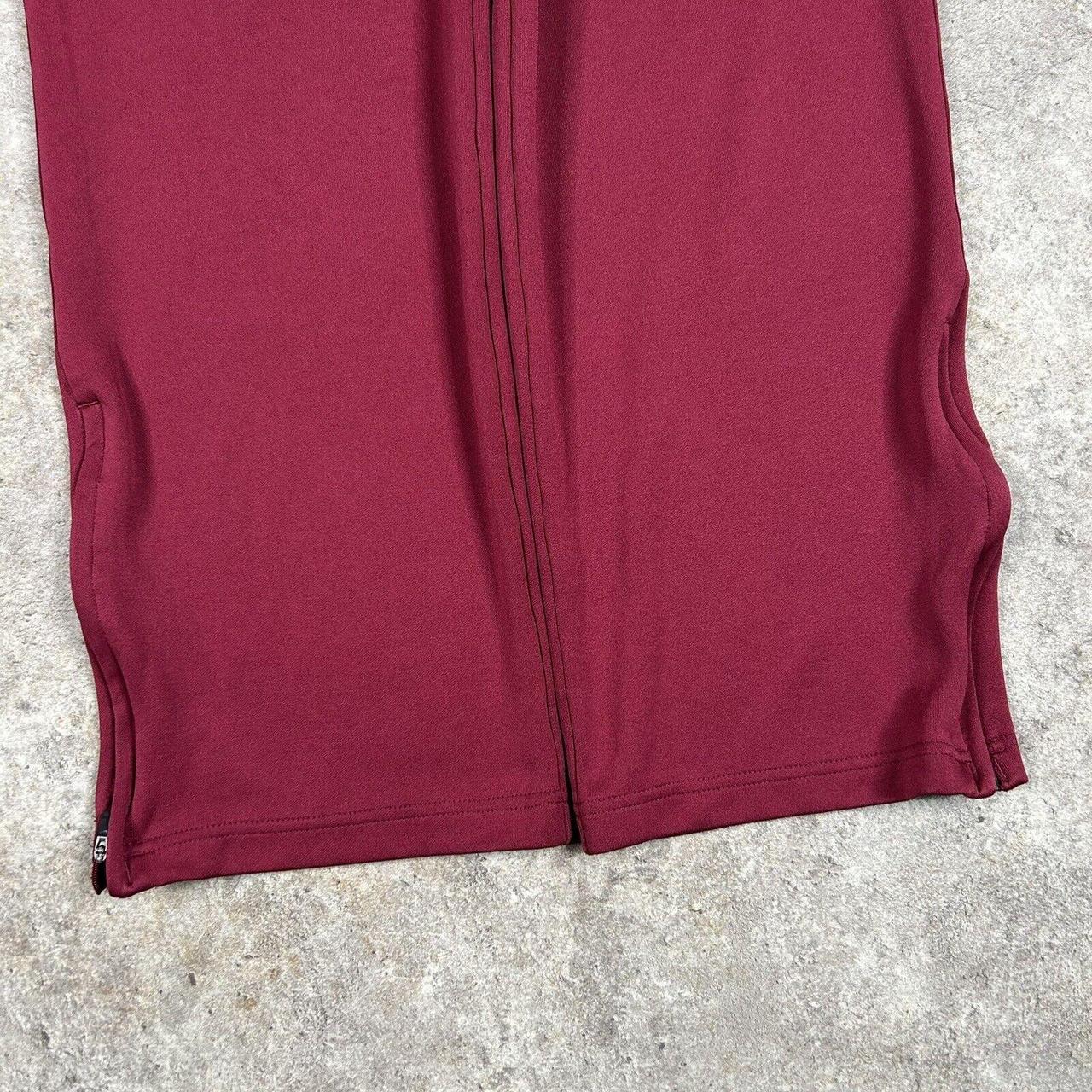womens burgundy nike tracksuit