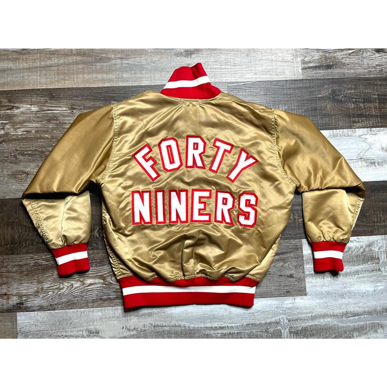 NFL 80s SF 49ers Bomber Jacket - Jacket Makers