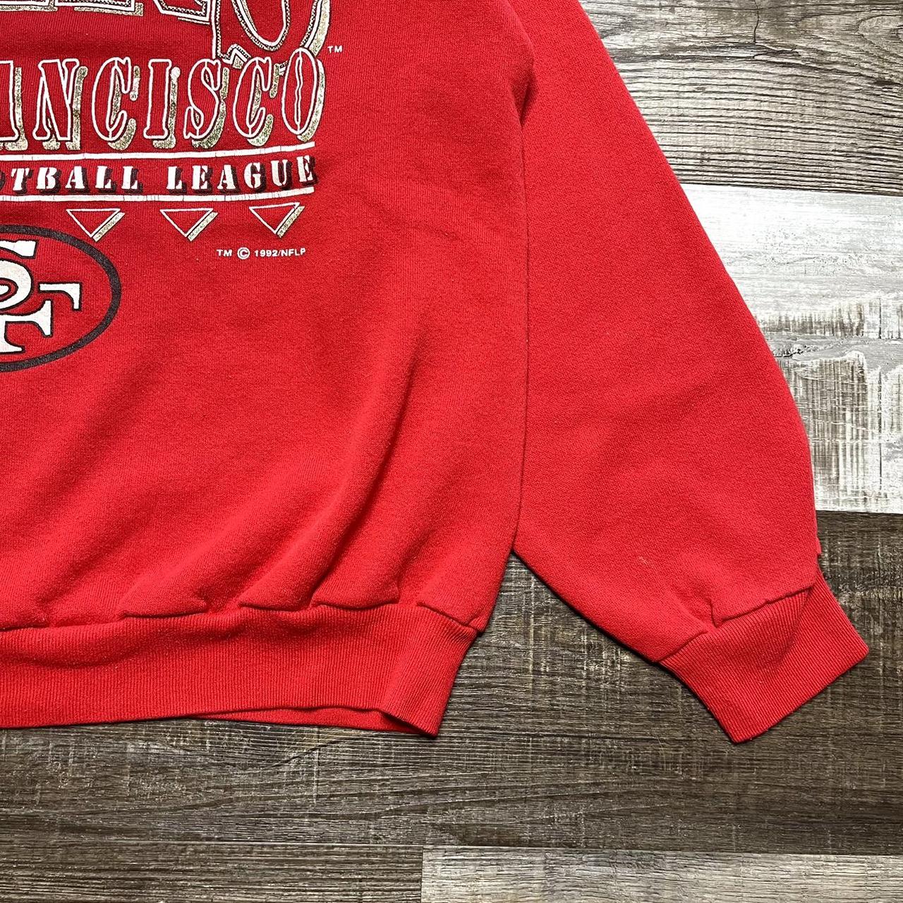 Vintage San Francisco 49ers Crewneck Sweatshirt Home - Depop