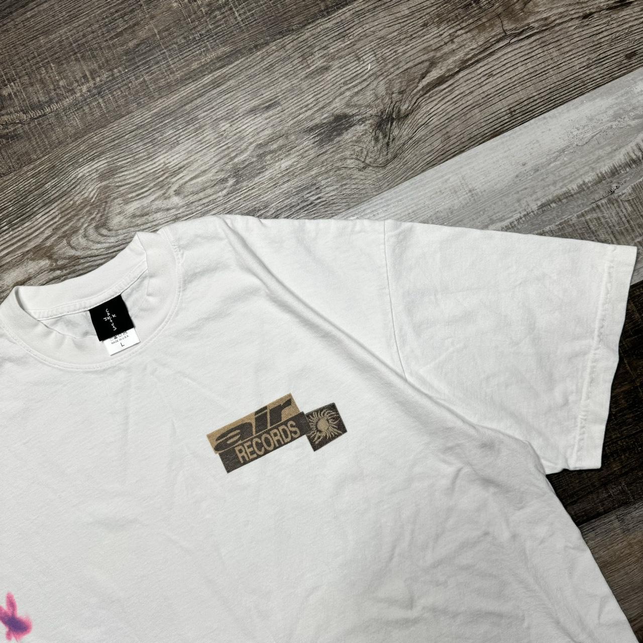 Off white travis scott t outlet shirt