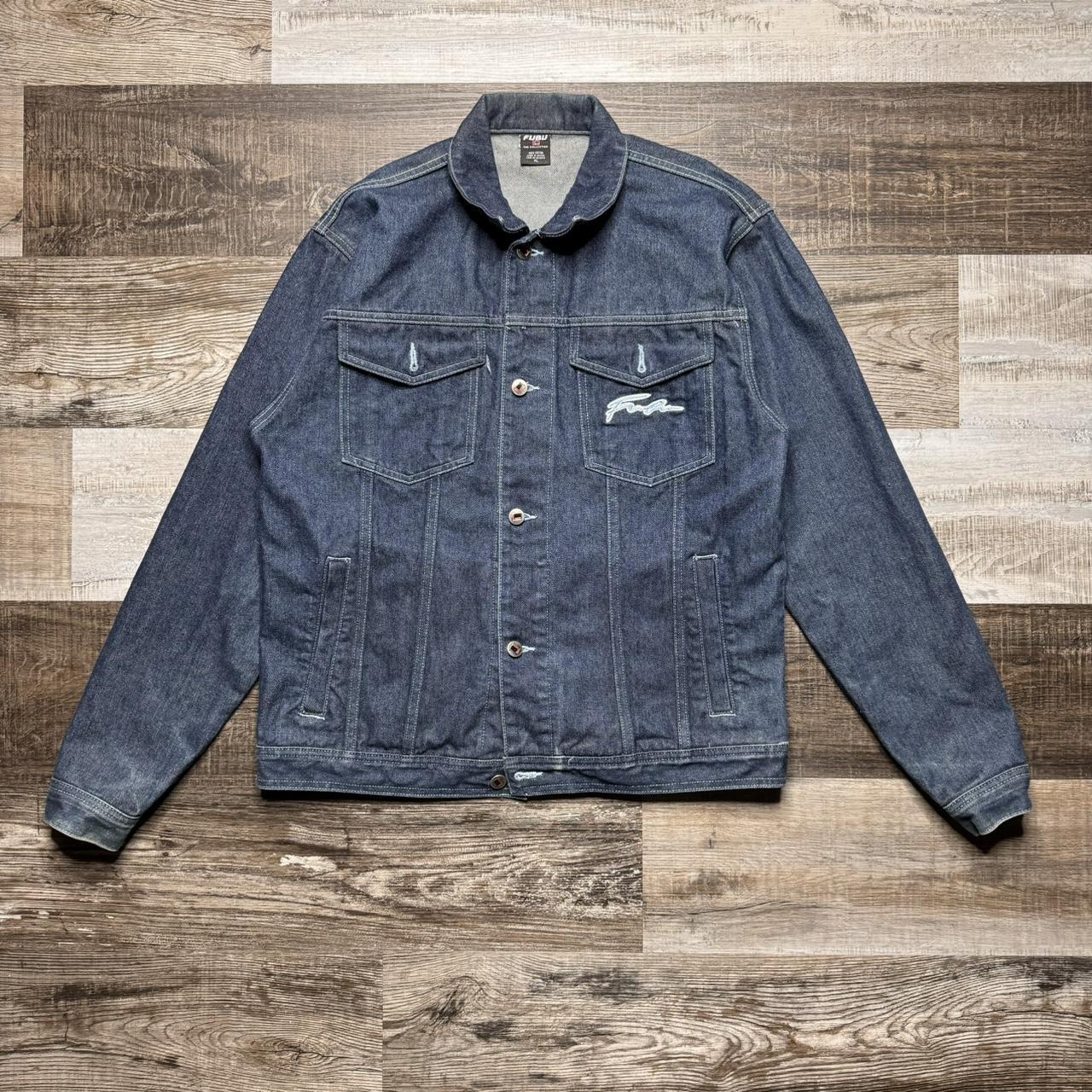 Fubu denim jacket best sale