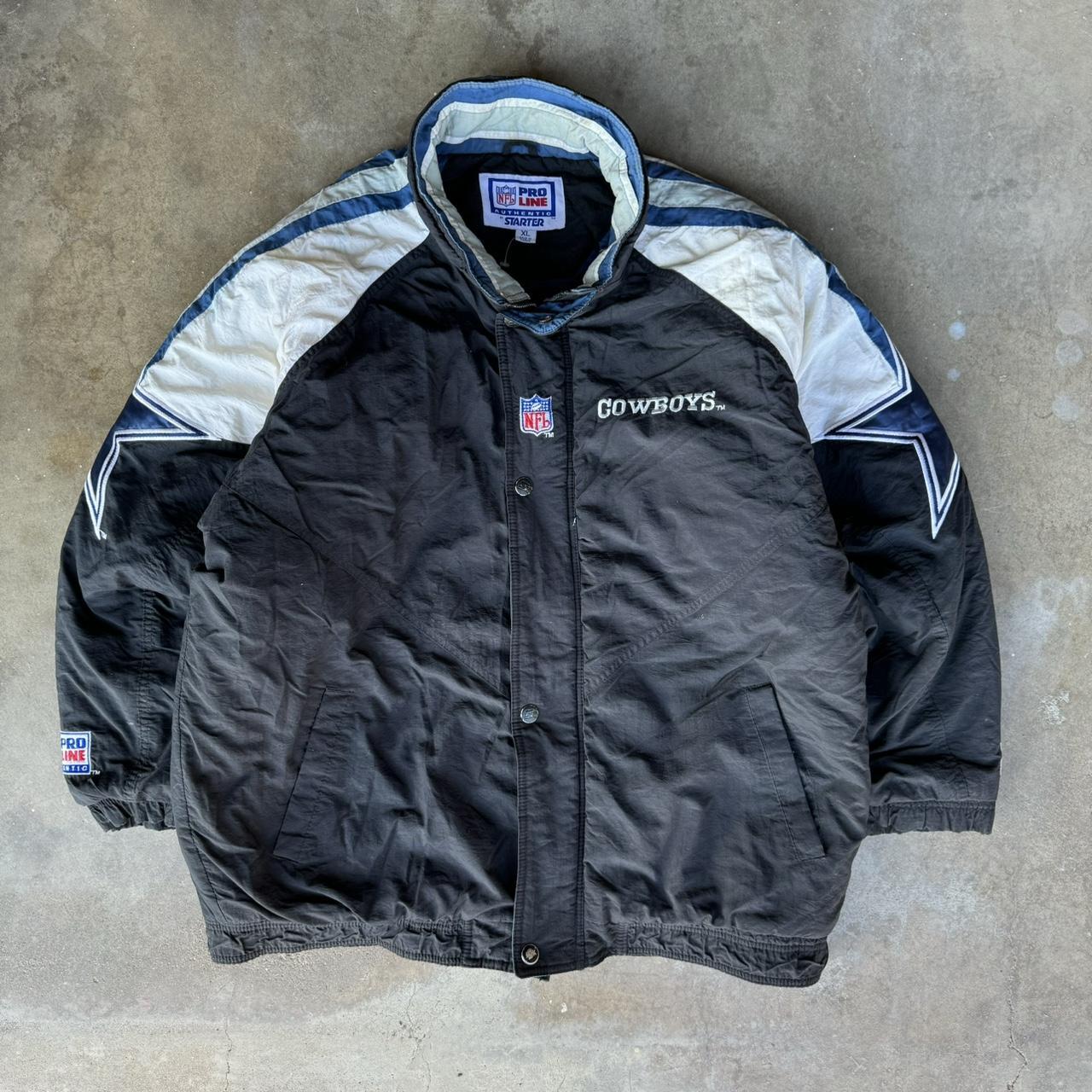 90's　STARTER/スターター PRO LINE \"NFL Vintage 90s Starter Pro Line NFL Chicago Bears White Satin