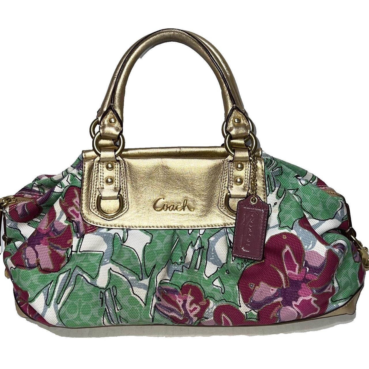 Coach Ashley floral buy sachel