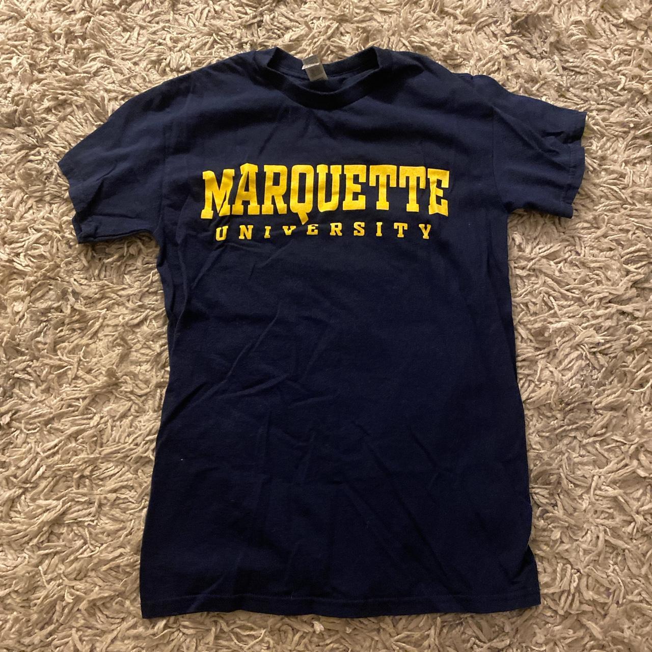 marquette university t shirt | adult size small |... - Depop
