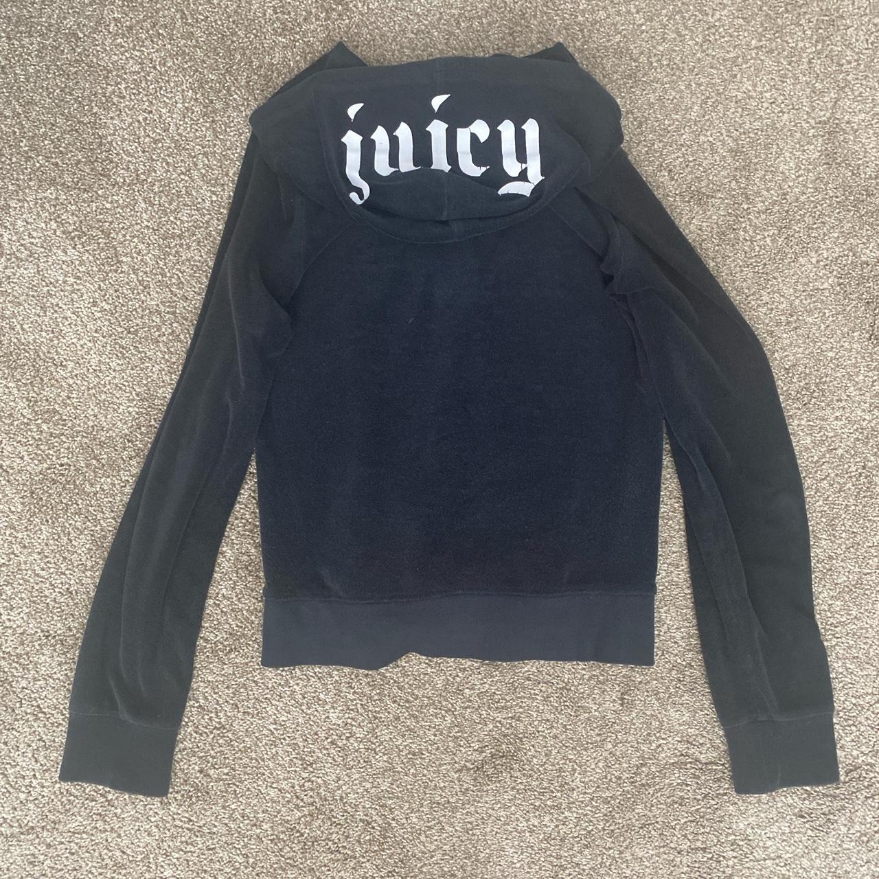 Black Juicy Couture Jacket Good condition Some... - Depop