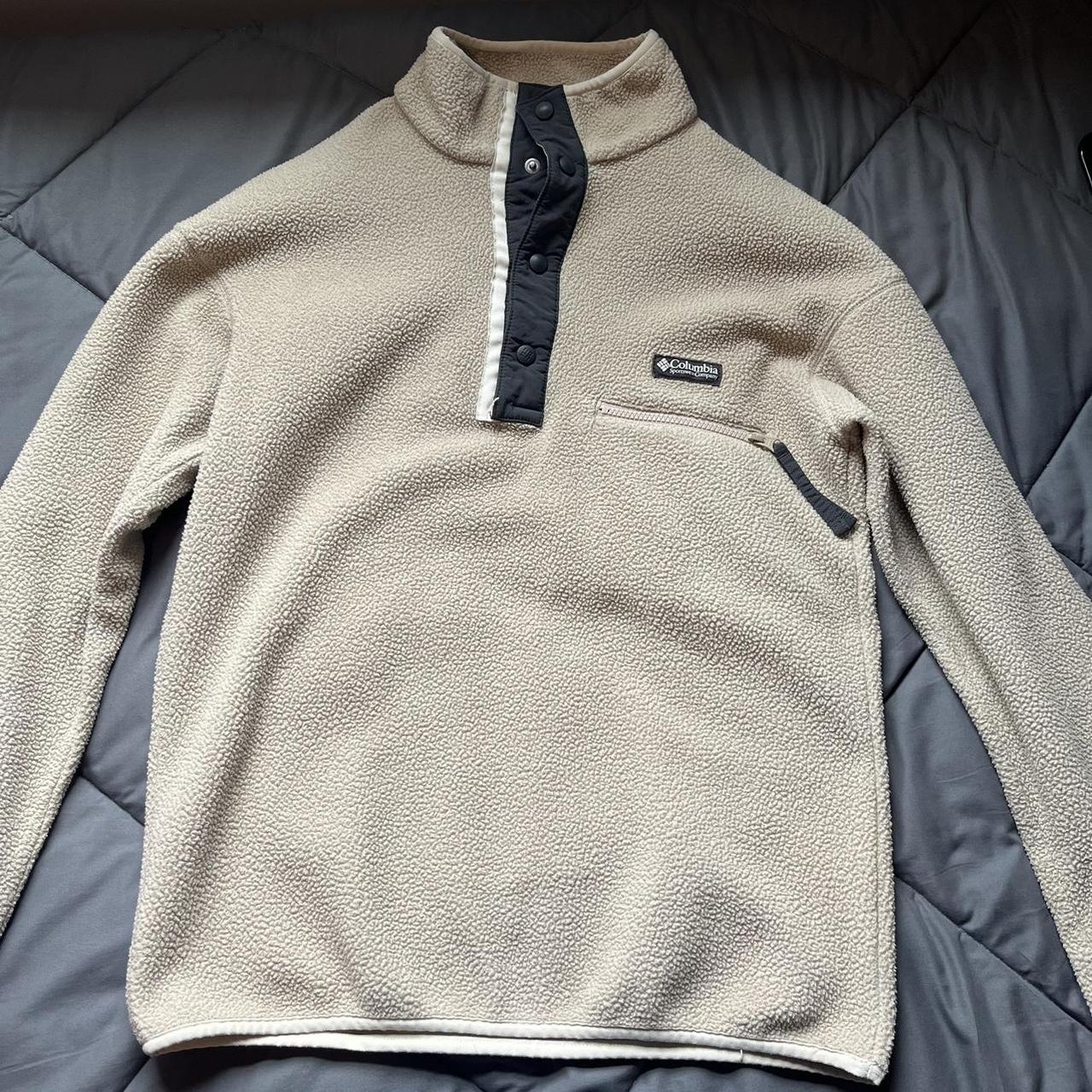 Columbia quarter zip fleece! Send offers - Depop