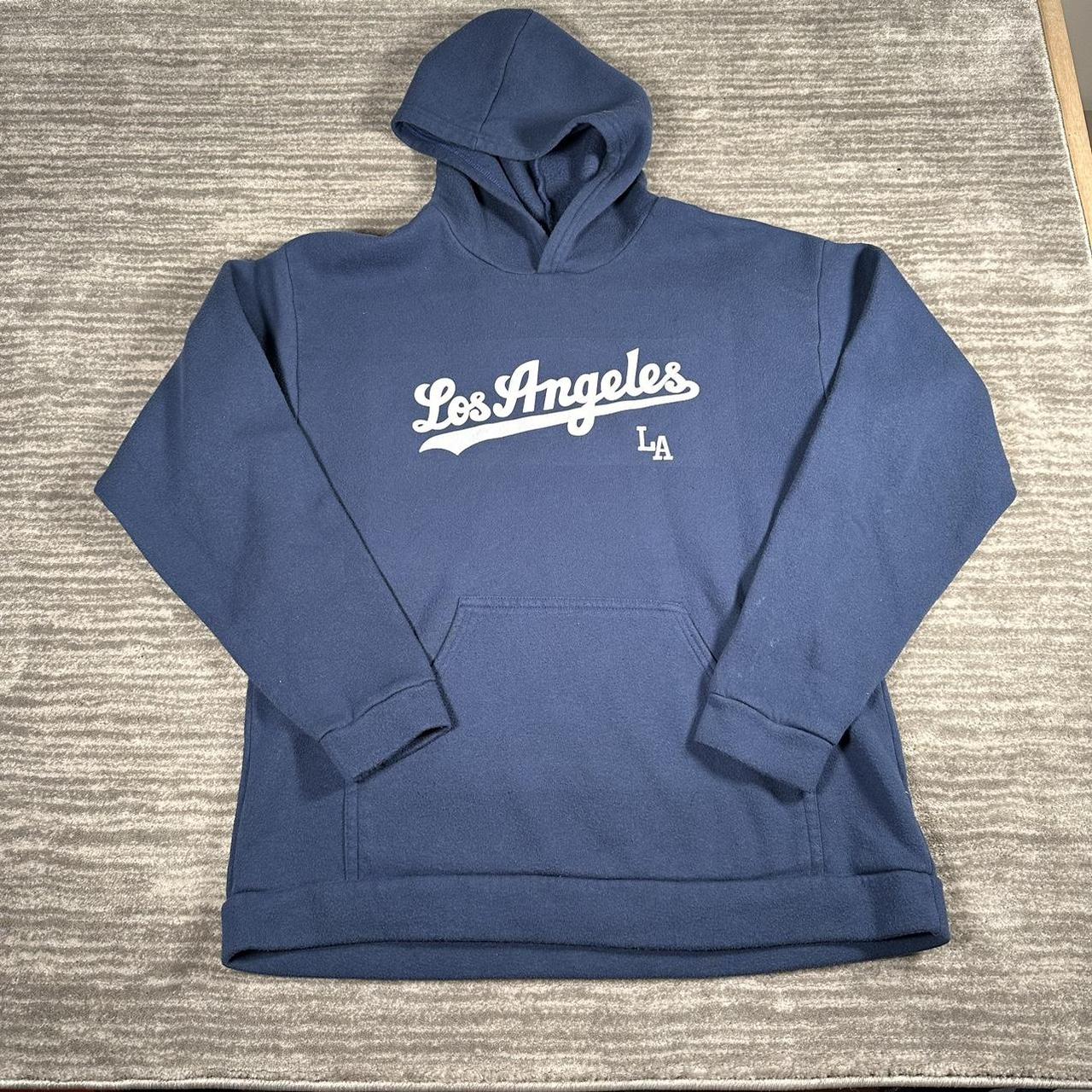 La dodgers blue online hoodie