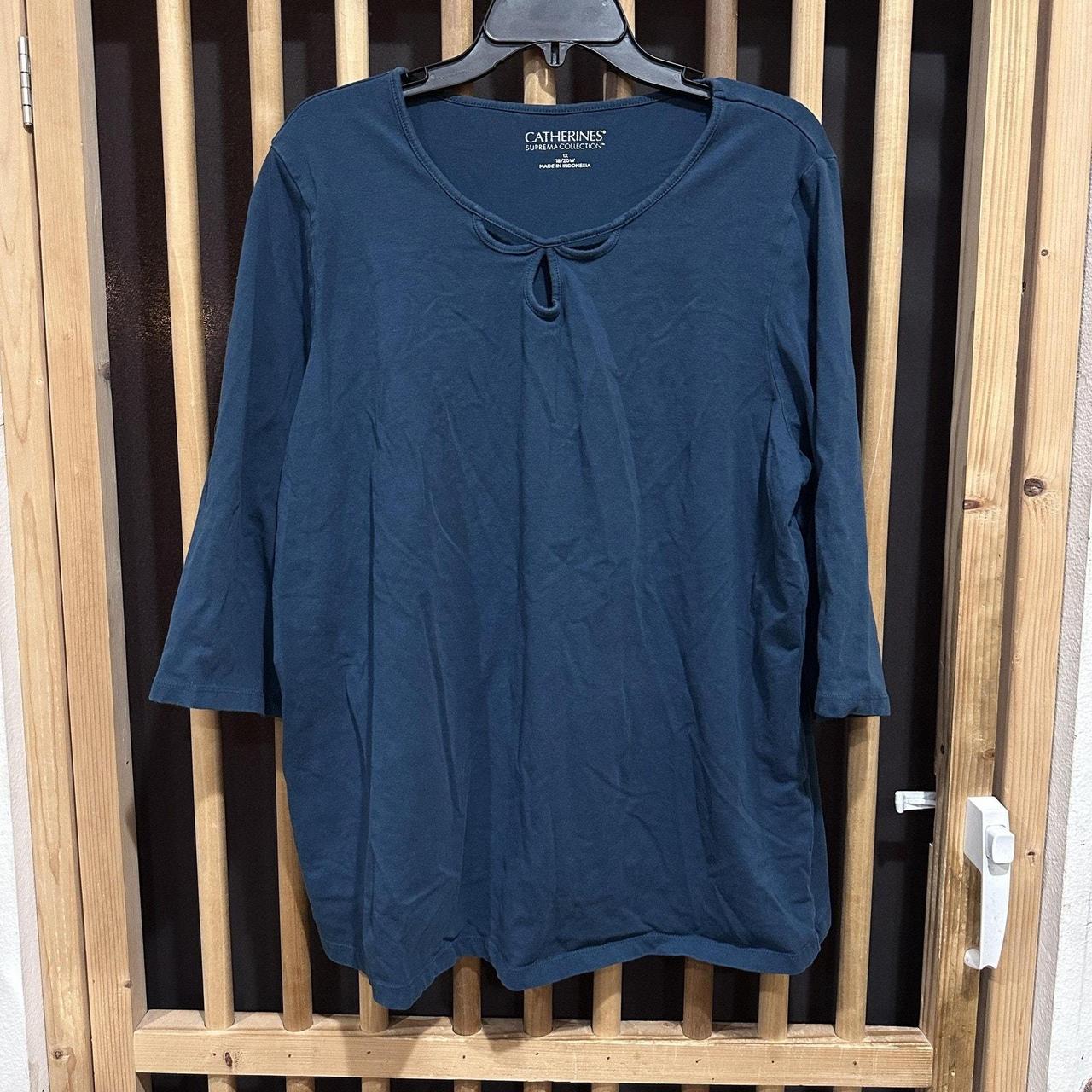 Catherines Women's Blouse - Green - XL – Catherin… - image 1