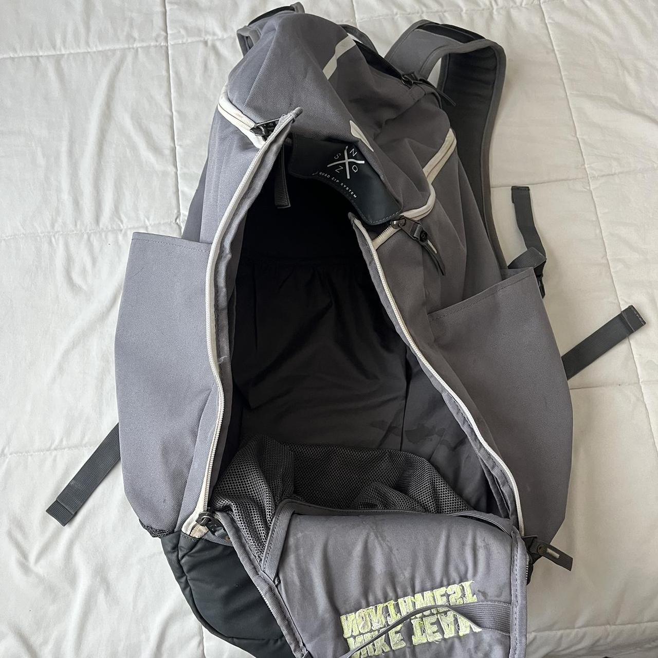 quad zip backpack nike
