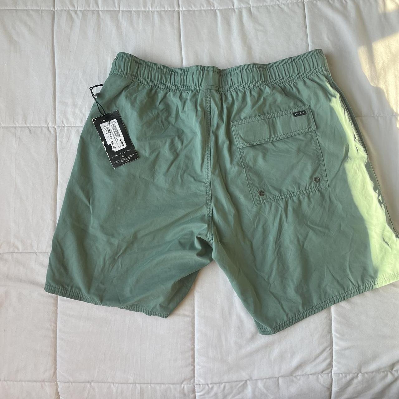 RVCA swim shorts men’s size large NEVER WORN WITH... - Depop